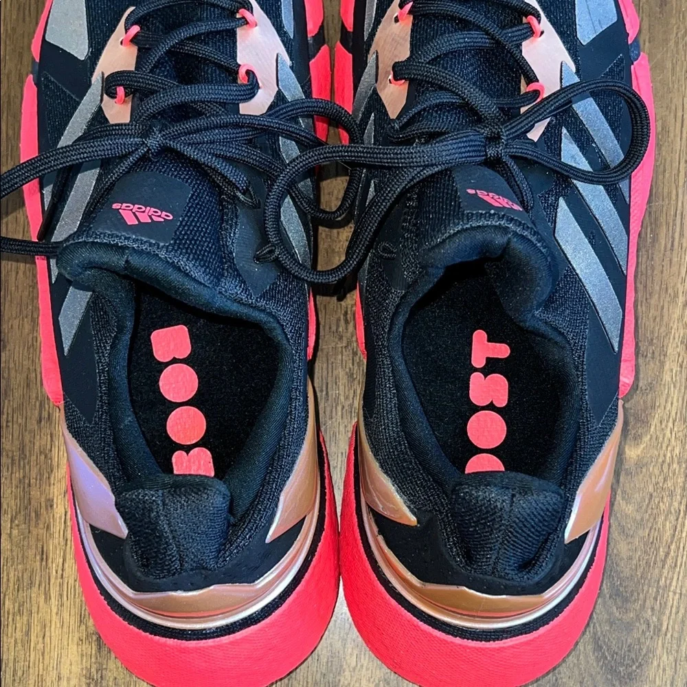 adidas X9000L4 Boost Running Black & Pink Athletic Shoes Mens Size 11 FW8389 - Picture 9 of 14